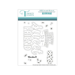 HB2U Sweet Friend - Clear Stamp