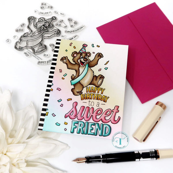 HB2U Sweet Friend - Clear Stamp