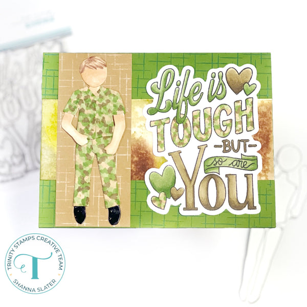 Life Is Tough, But So Are You - Clear Stamp