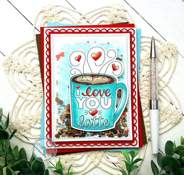 Love You a Latte - Clear Stamp