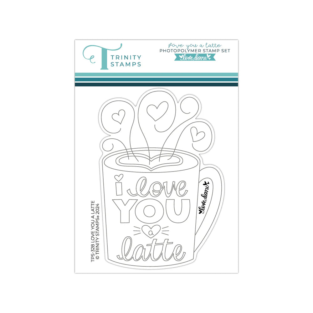 Love You a Latte - Clear Stamp