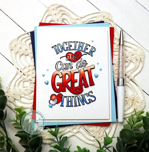 Great Things Together - Clear Stamp