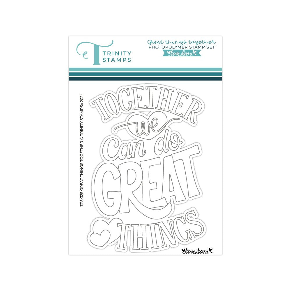 Great Things Together - Clear Stamp