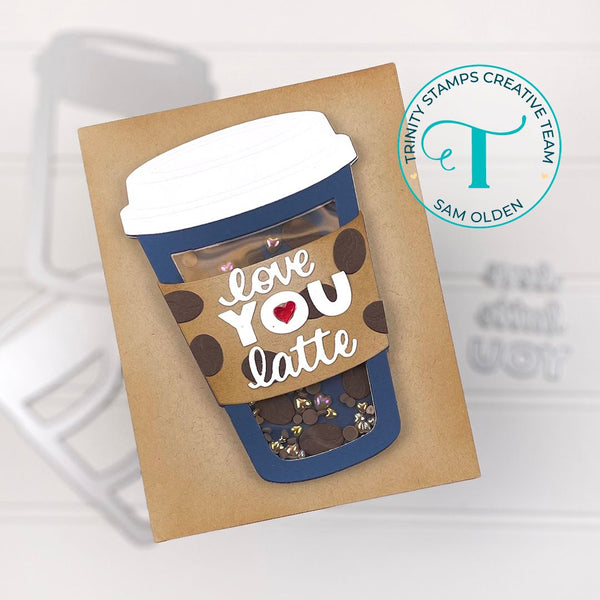 Love You a Latte - Clear Stamp